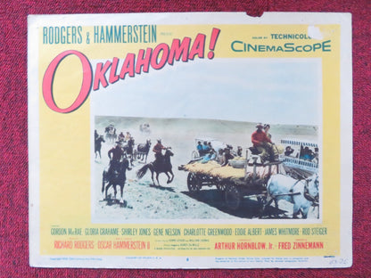 OKLAHOMA! US LOBBY CARD FULL SET GORDON MACRAE GLORIA GRAHAME 1955 =7 LOBBY CARD Rendezvous Cinema Movie posters