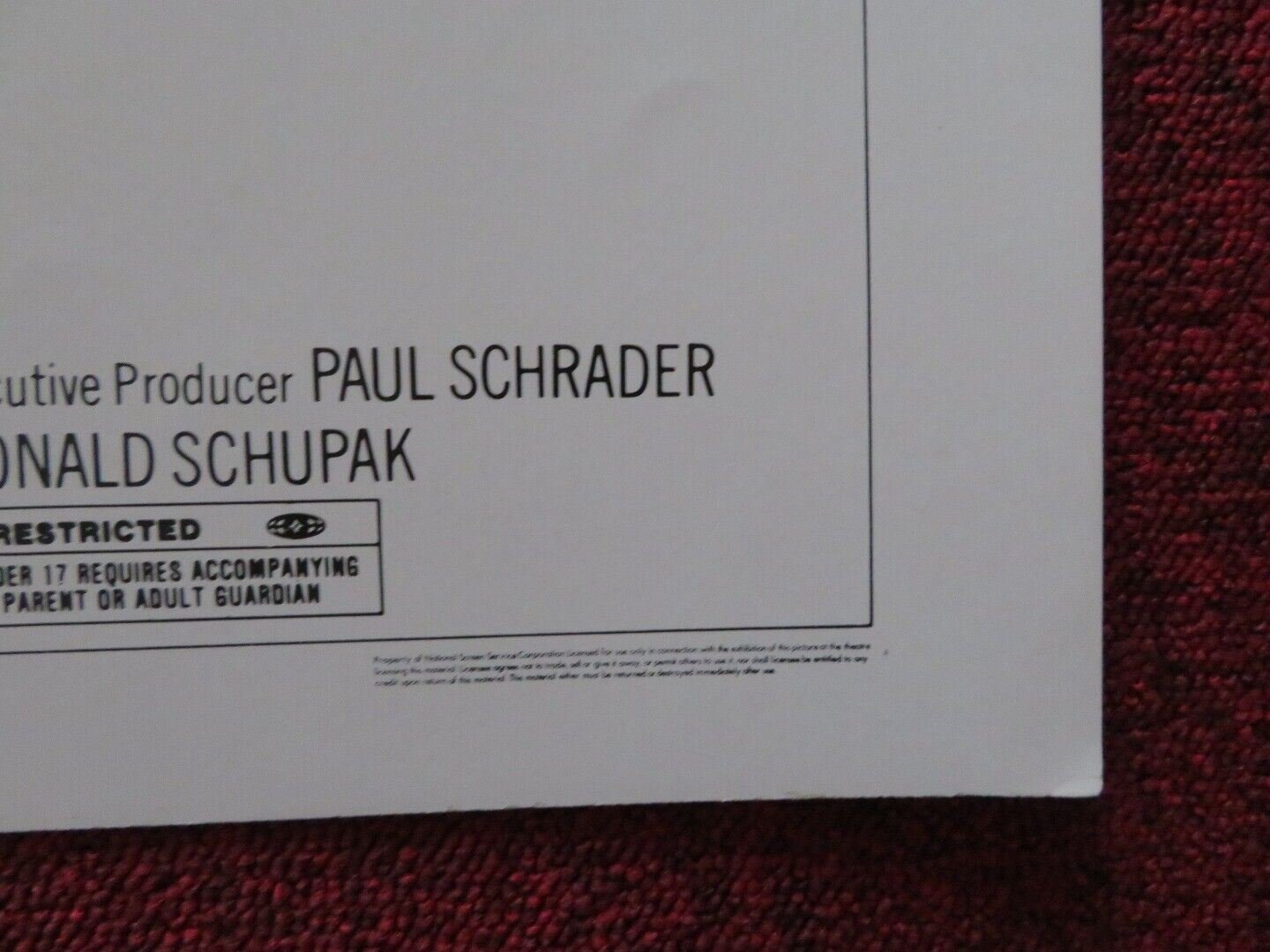 OLD BOYFRIENDS US HALF SHEET (22"x 28") POSTER TALIA SHIRE RICHARD JORDAN 1979 Movie posters