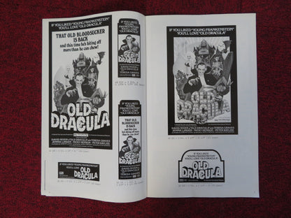 OLD DRACULA UNCUT AMERICAN INTERNATIONAL PRESS BOOK DAVID NIVEN GRAVES 1974 Rendezvous Cinema Movie posters