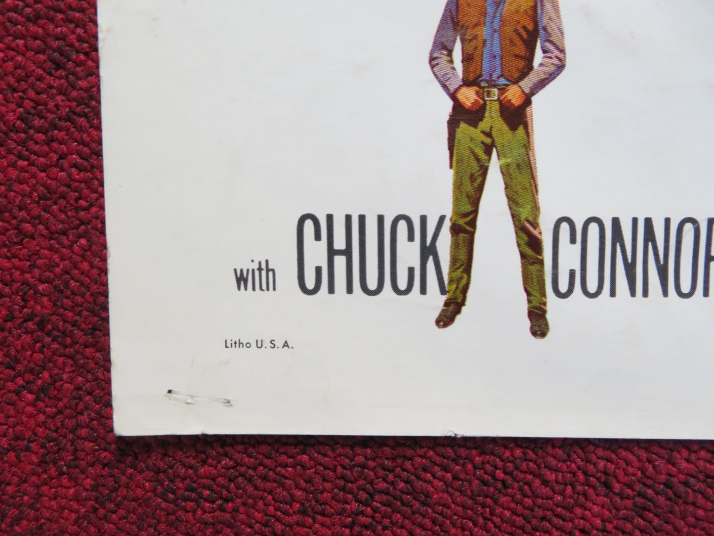 OLD YELLER US HALF SHEET (22"x 28") POSTER DISNEY DOROTHY MCGUIRE R1965 Rendezvous Cinema Movie posters