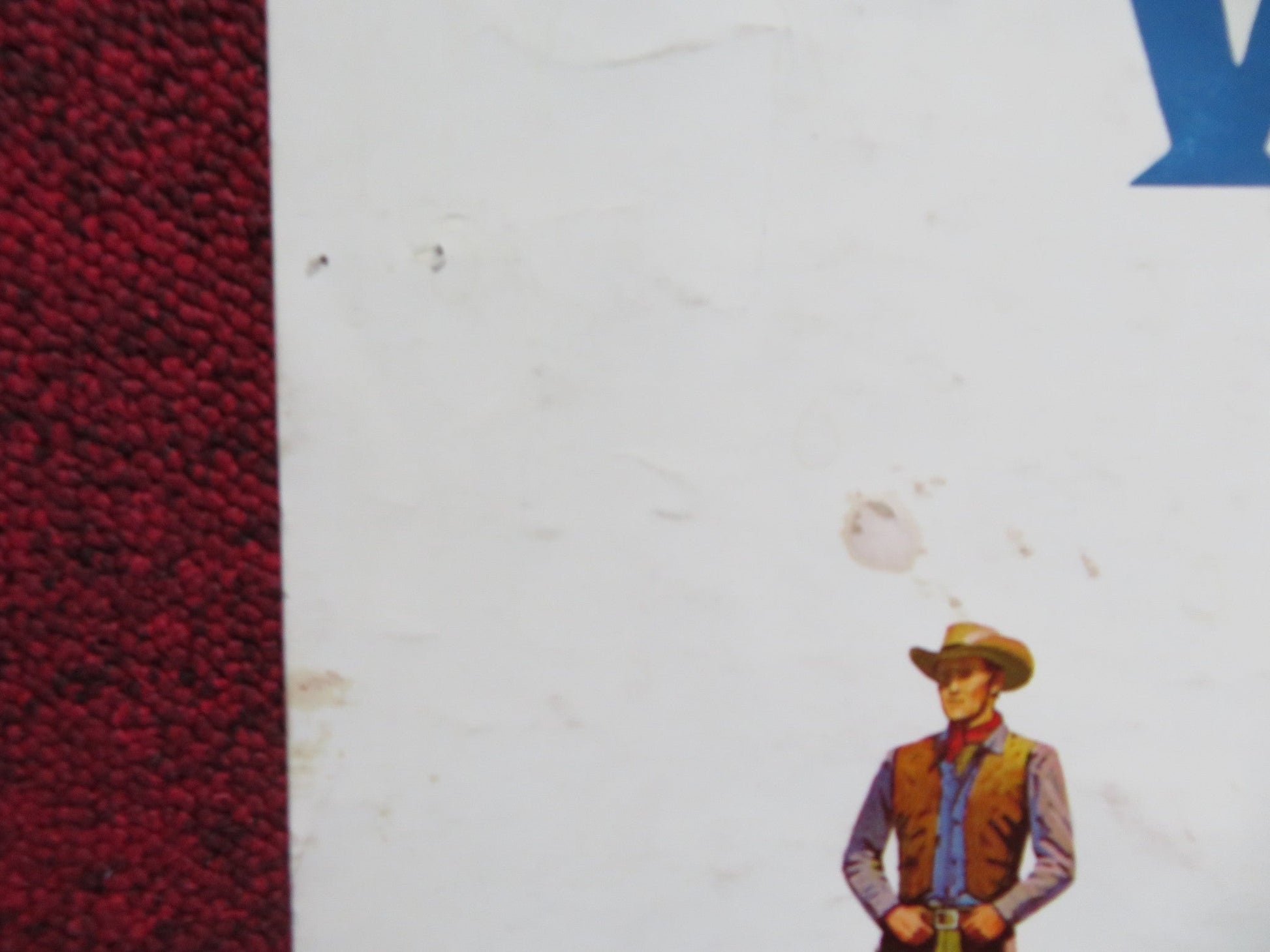 OLD YELLER US HALF SHEET (22"x 28") POSTER DISNEY DOROTHY MCGUIRE R1965 Rendezvous Cinema Movie posters