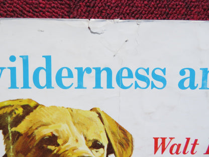 OLD YELLER US HALF SHEET (22"x 28") POSTER DISNEY DOROTHY MCGUIRE R1965 Rendezvous Cinema Movie posters