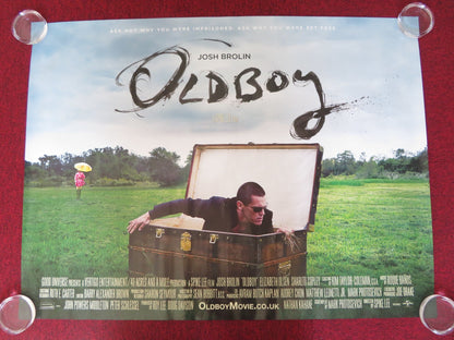 OLDBOY UK QUAD (30"x 40") ROLLED POSTER JOSH BROLIN ELIZABETH OLSEN 2013 Rendezvous Cinema Movie posters