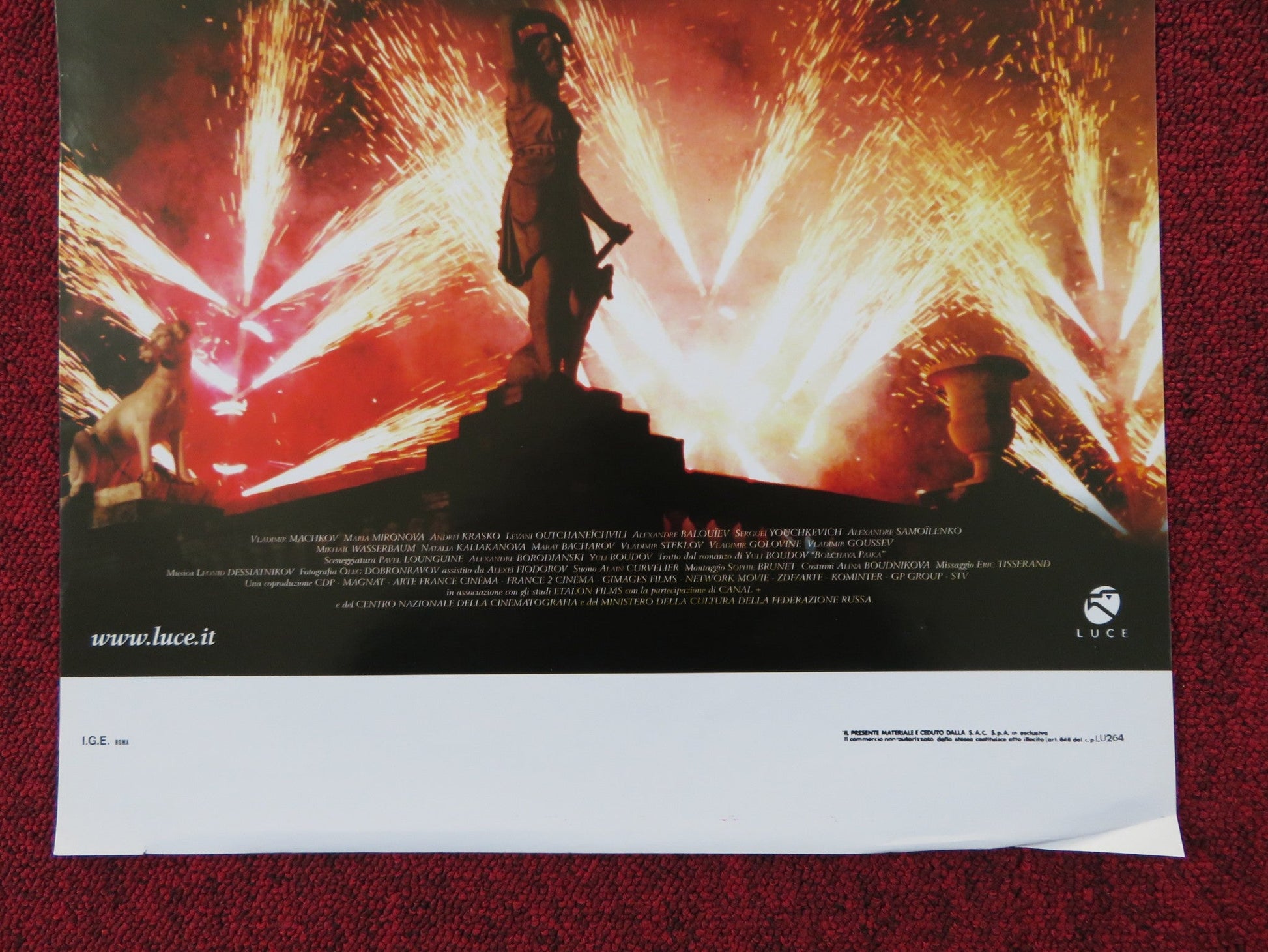 OLIGARCH ITALIAN LOCANDINA POSTER VLADIMIR MASHKOV MARIYA MIRONOVA 2002 Rendezvous Cinema Movie posters