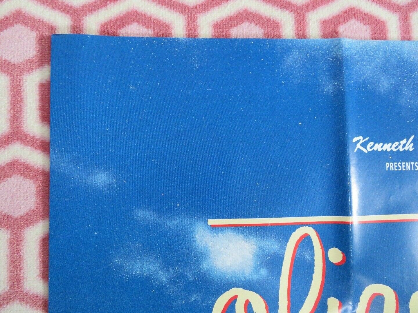 OLIVER OLIVER UK ORIGINAL QUAD POSTER AGNIESZKA HOLLAND EUROPA THREE COLOURS Rendezvous Cinema Movie posters