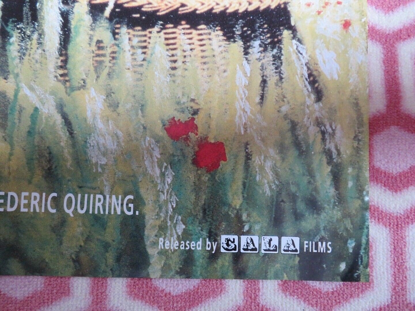 OLIVER OLIVER UK ORIGINAL QUAD POSTER AGNIESZKA HOLLAND EUROPA THREE COLOURS Rendezvous Cinema Movie posters