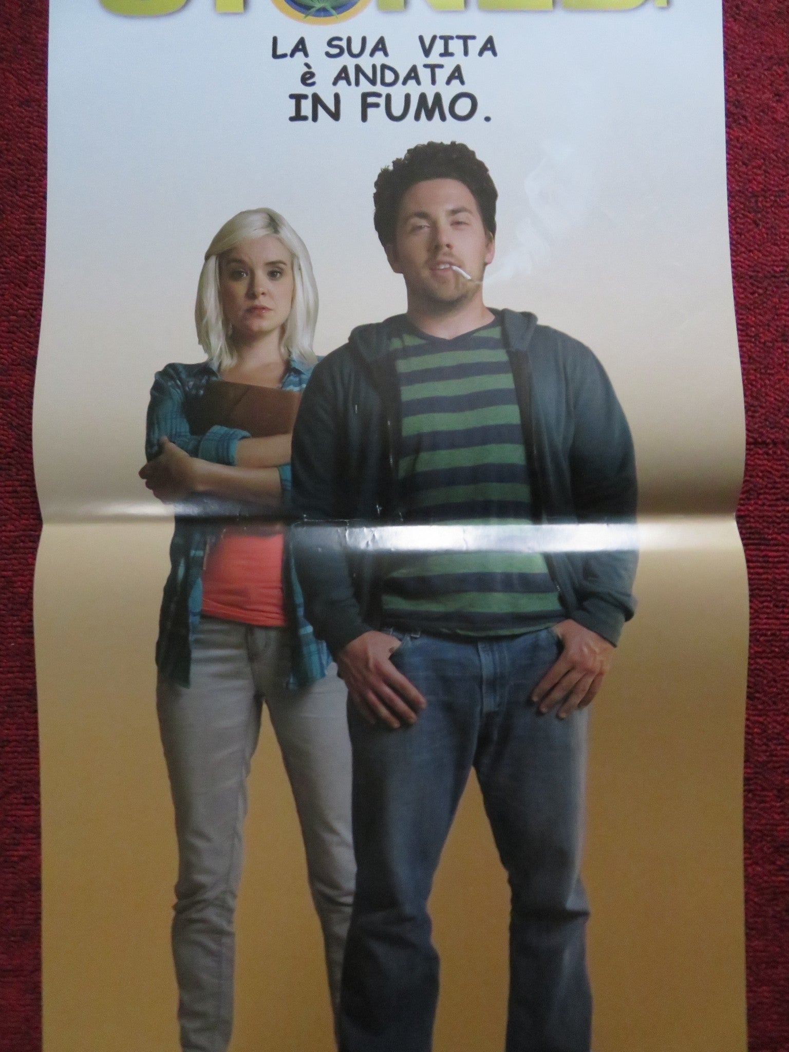 OLIVER, STONED ITALIAN LOCANDINA POSTER SETH CASSELL PETE GARDNER 2014 Rendezvous Cinema Movie posters