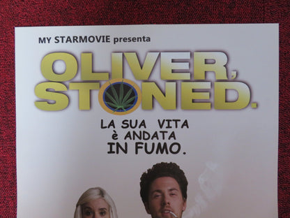 OLIVER, STONED ITALIAN LOCANDINA POSTER SKYLAN BROOKS SETH CASSELL 2014 Rendezvous Cinema Movie posters