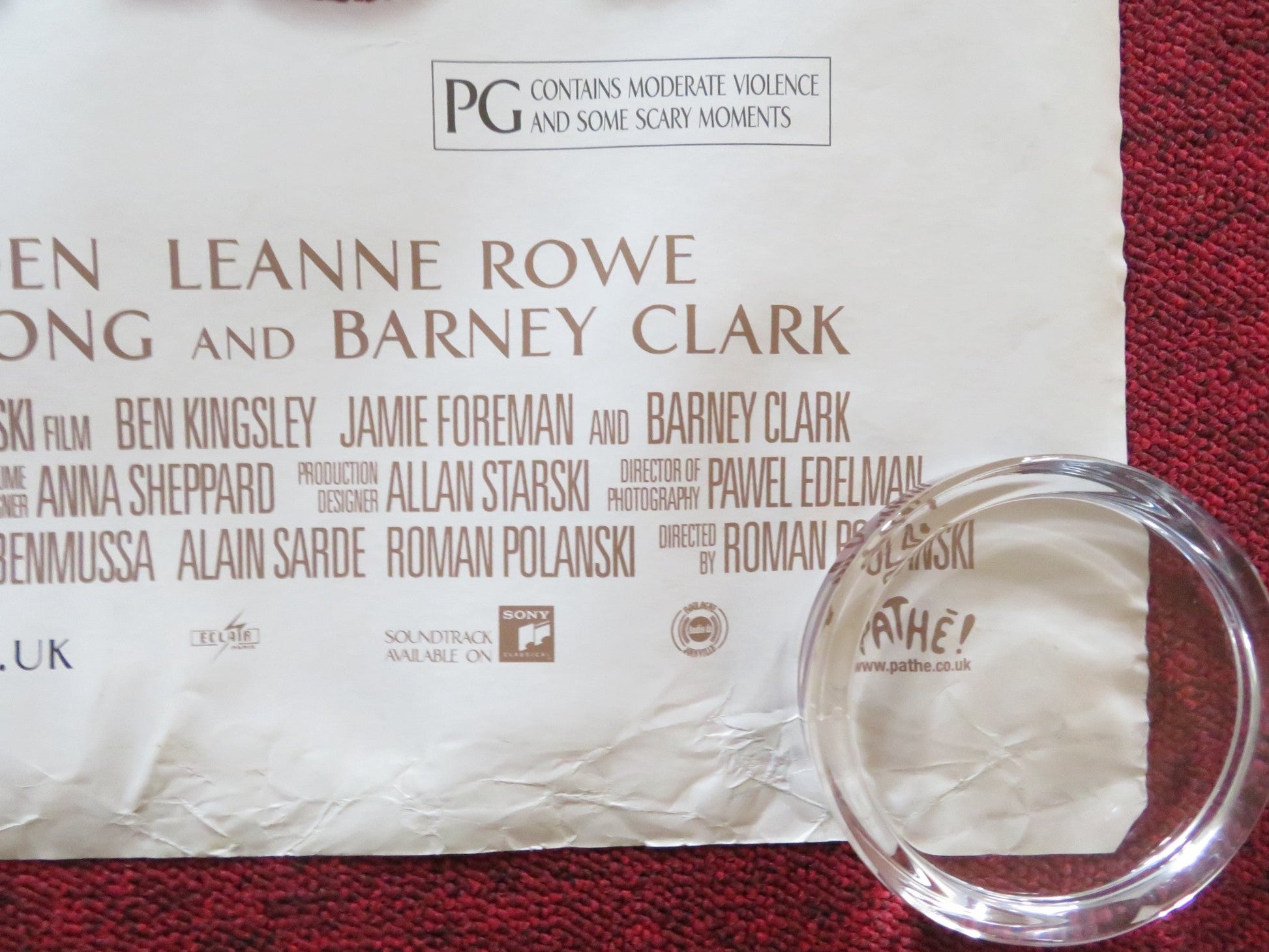 OLIVER TWIST UK QUAD (30"x 40") ROLLED POSTER BARNEY CLARK JEREMY SWIFT 2005 Rendezvous Cinema Movie posters