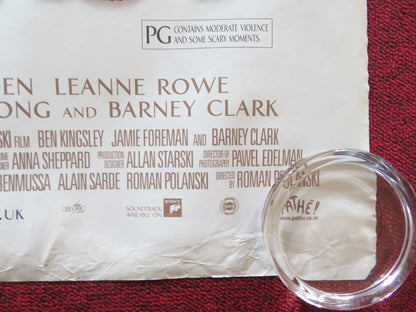 OLIVER TWIST UK QUAD (30"x 40") ROLLED POSTER BARNEY CLARK JEREMY SWIFT 2005 Rendezvous Cinema Movie posters