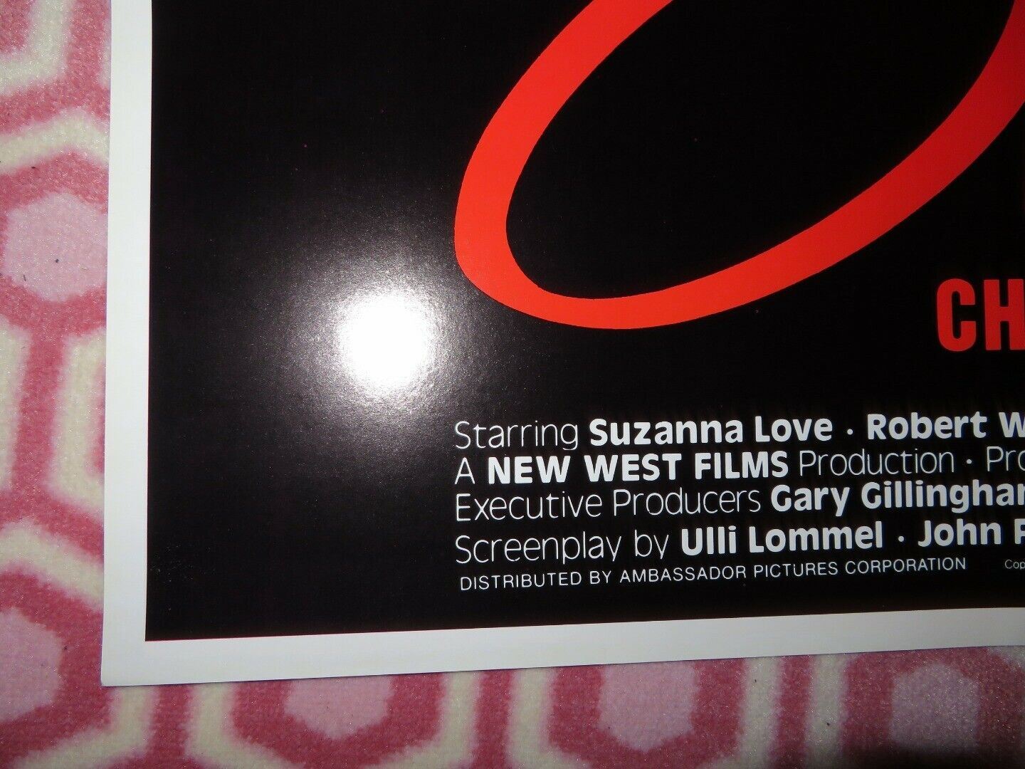 OLIVIA (38"x25") FOLDED US ONE SHEET POSTER ULLI LOMMEL 1983 - Rendezvous Cinema