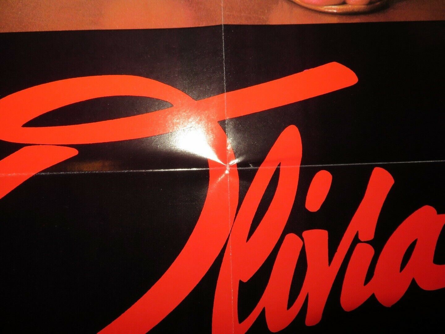 OLIVIA (38"x25") FOLDED US ONE SHEET POSTER ULLI LOMMEL 1983 - Rendezvous Cinema