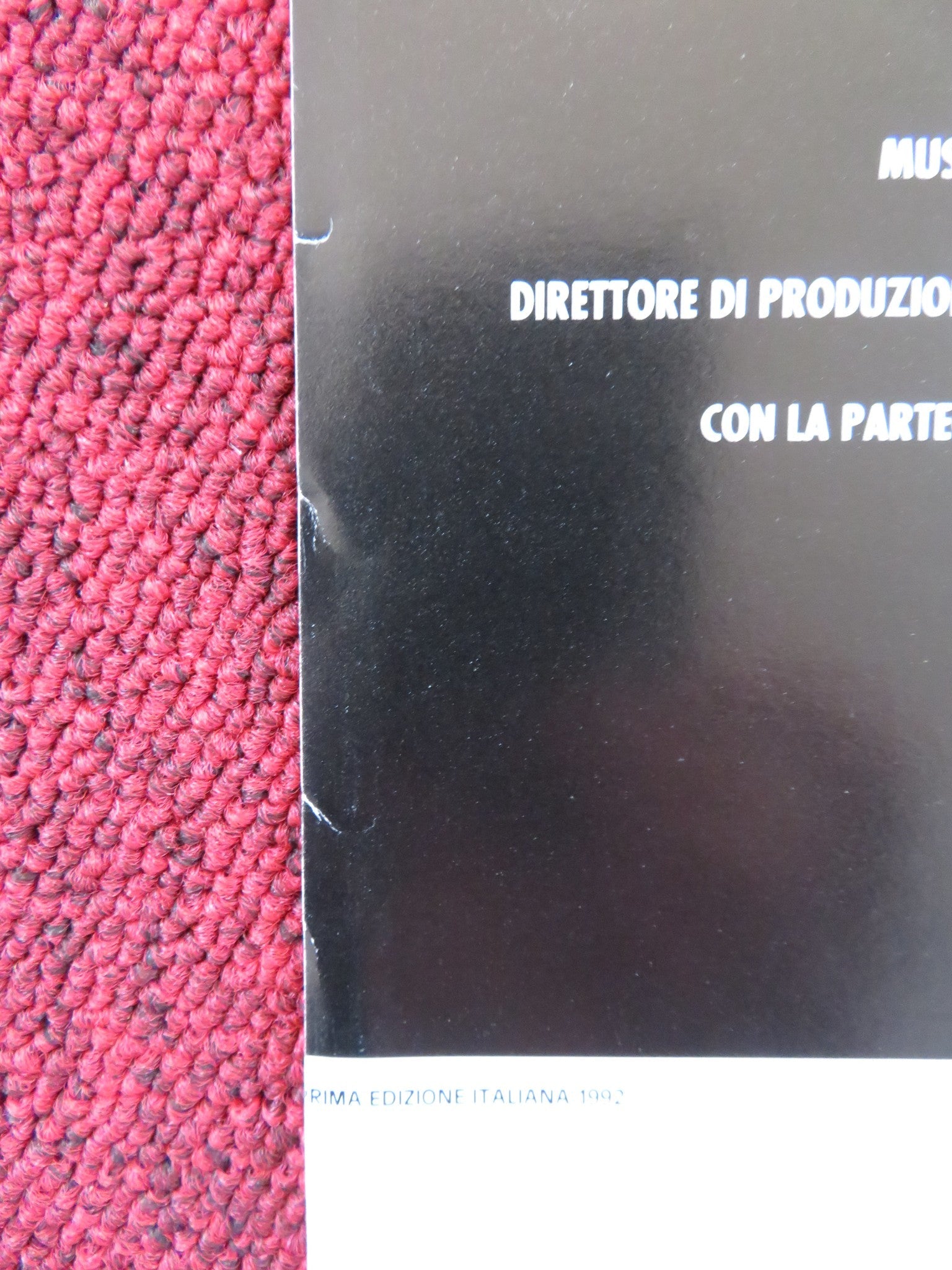 OLIVIER, OLIVIER ITALIAN LOCANDINA POSTER FRANCOIS CLUZET BRIGITTE ROUAN 1992 Rendezvous Cinema Movie posters