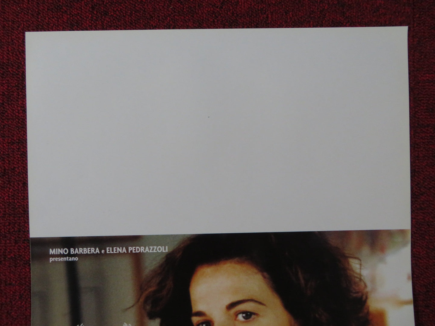 OLTRE IL CONFINE ITALIAN LOCANDINA POSTER ANNA GALIENA SENAD BASIC 2002 Rendezvous Cinema Movie posters