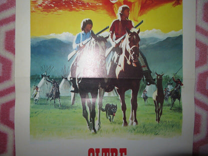 OLTRE LE GRANDI MONTAGNE ITALIAN LOCANDINA (27.5"x13") POSTER ROBERT LOGAN 1979 Movie posters