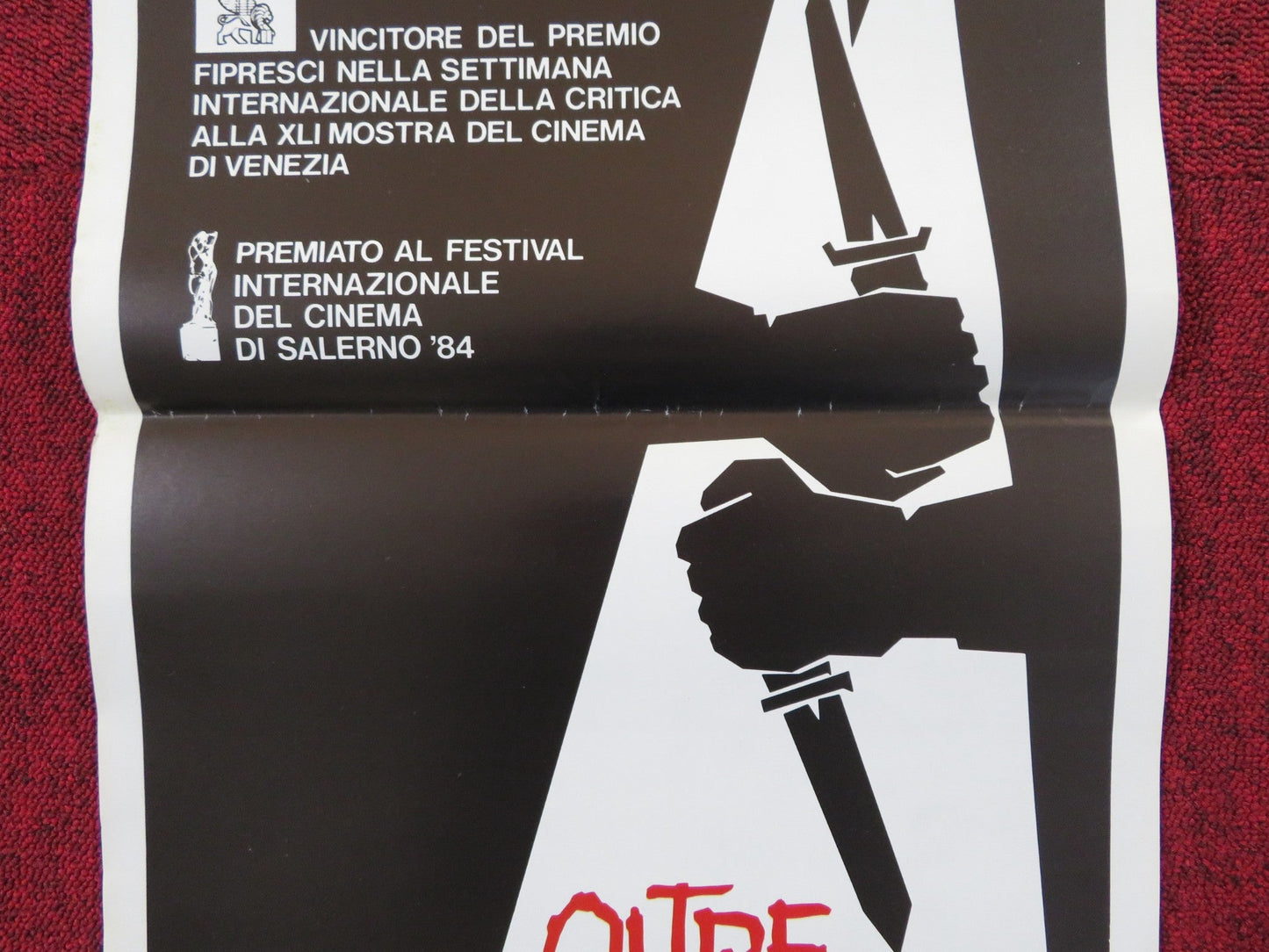 OLTRE LE SBARRE ITALIAN LOCANDINA POSTER ARNON ZADOK MUHAMAD BAKRI 1985 Rendezvous Cinema Movie posters