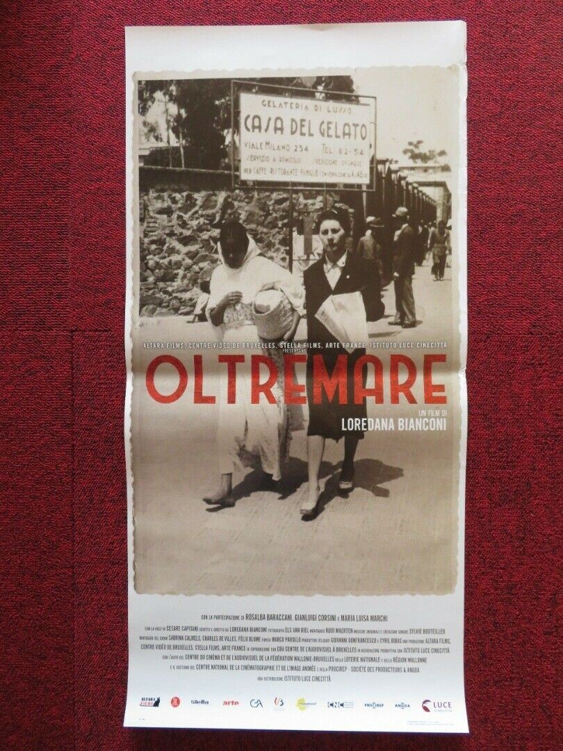 OLTREMARE / overseas ITALIAN LOCANDINA (27"x13") POSTER LOREDANA BIANCONI 2017 - Rendezvous Cinema
