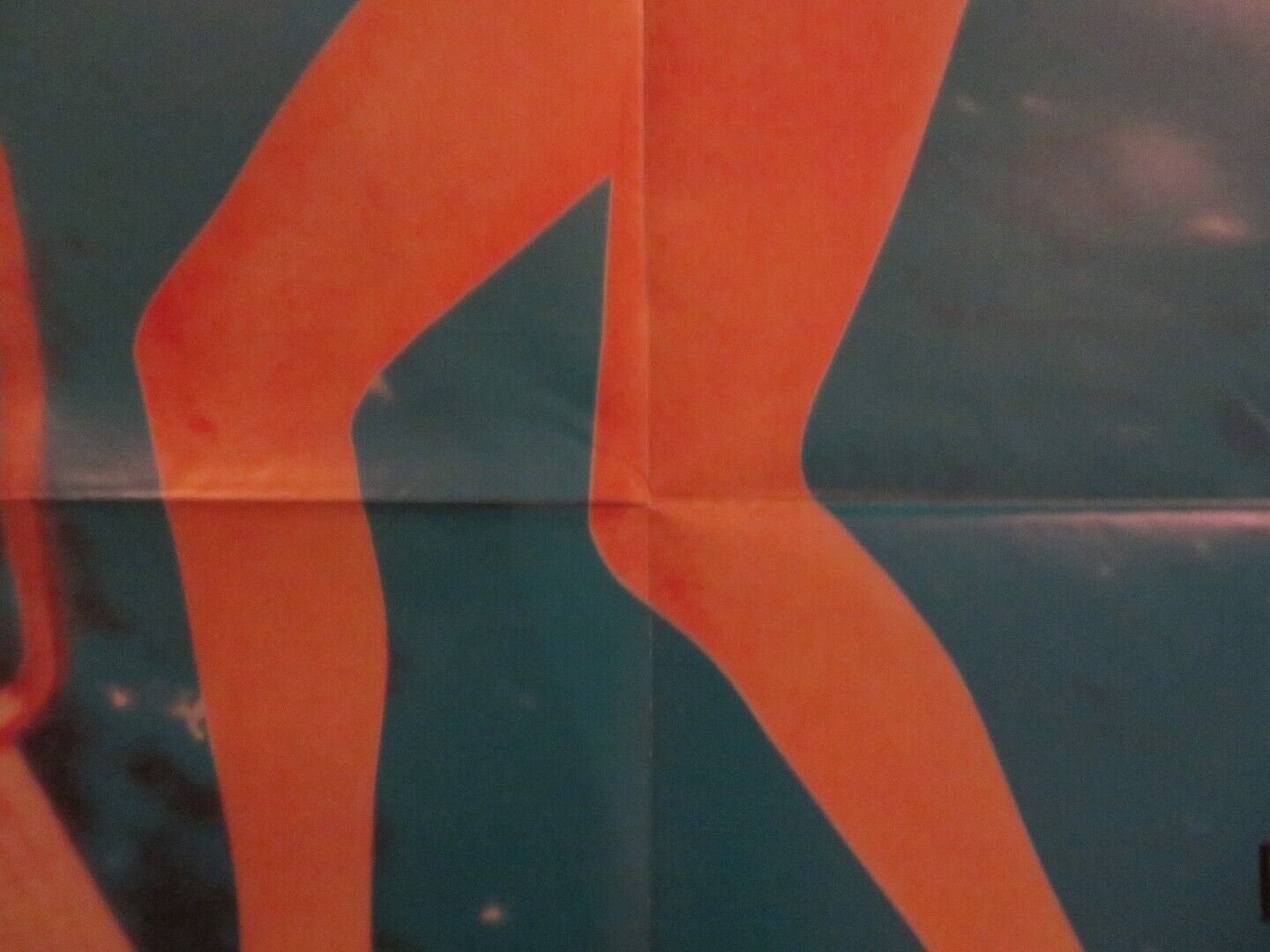 OLYMPIC FEVER ADULT FOLDED US ONE SHEET POSTER SERENA SEKA 1980 Movie posters