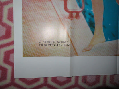 OLYMPIC FEVER ADULT FOLDED US ONE SHEET POSTER SERENA SEKA 1980 Movie posters