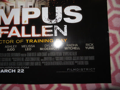 OLYMPUS HAS FALLEN US ONE SHEET ROLLED POSTER GERARD BUTLER MORGAN FREEMAN 2013 - Rendezvous Cinema