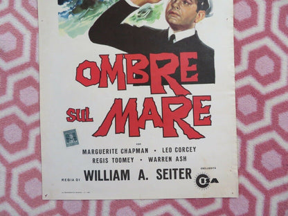 OMBRE MARE / Destroyer ITALIAN LOCANDINA (27.5"x13")POSTER GLENN FORD 1965 Movie posters