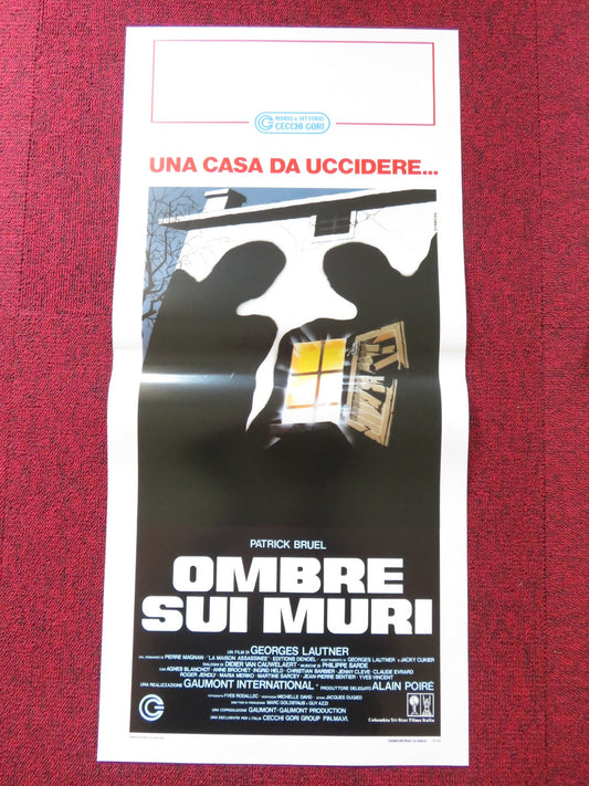 OMBRE SUI MURI ITALIAN LOCANDINA POSTER PATRICK BRUEL ANNE BROCHET 1988 Rendezvous Cinema Movie posters
