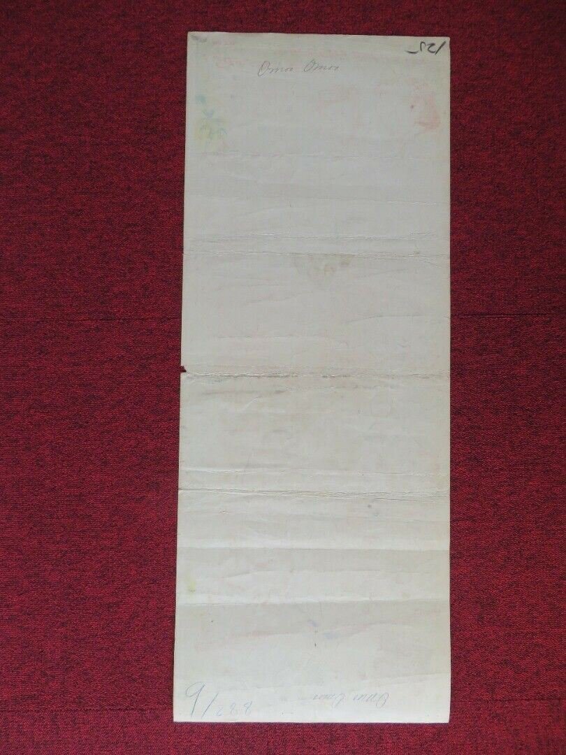 OMOO OMOO THE SHARK GOD US INSERT (14"x 36") POSTER RON RANDELL 1949 Movie posters