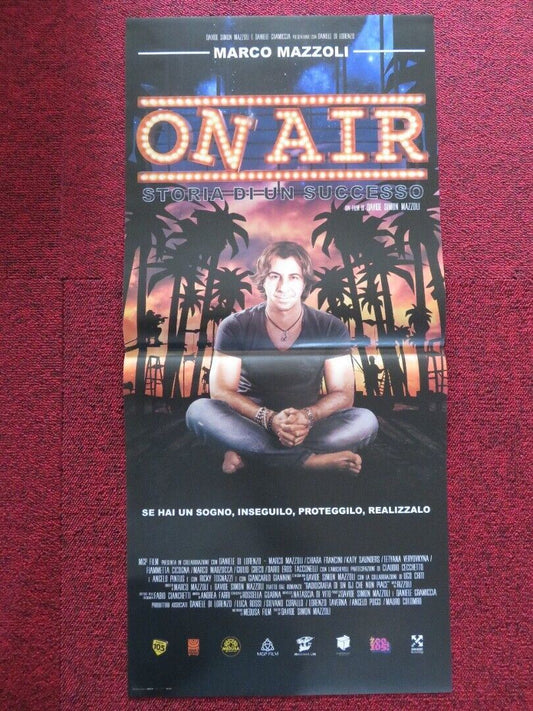 ON AIR: STORIA DI UN SUCCESSO ITALIAN LOCANDINA (27"x12.5") POSTER 2016 Movie posters