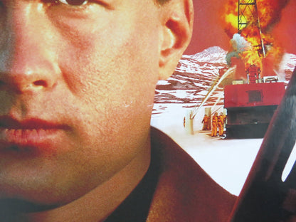 ON DEADLY GROUND VHS VIDEO POSTER ROLLED STEVEN SEAGAL MICHAEL CAINE 1994 Rendezvous Cinema Movie posters