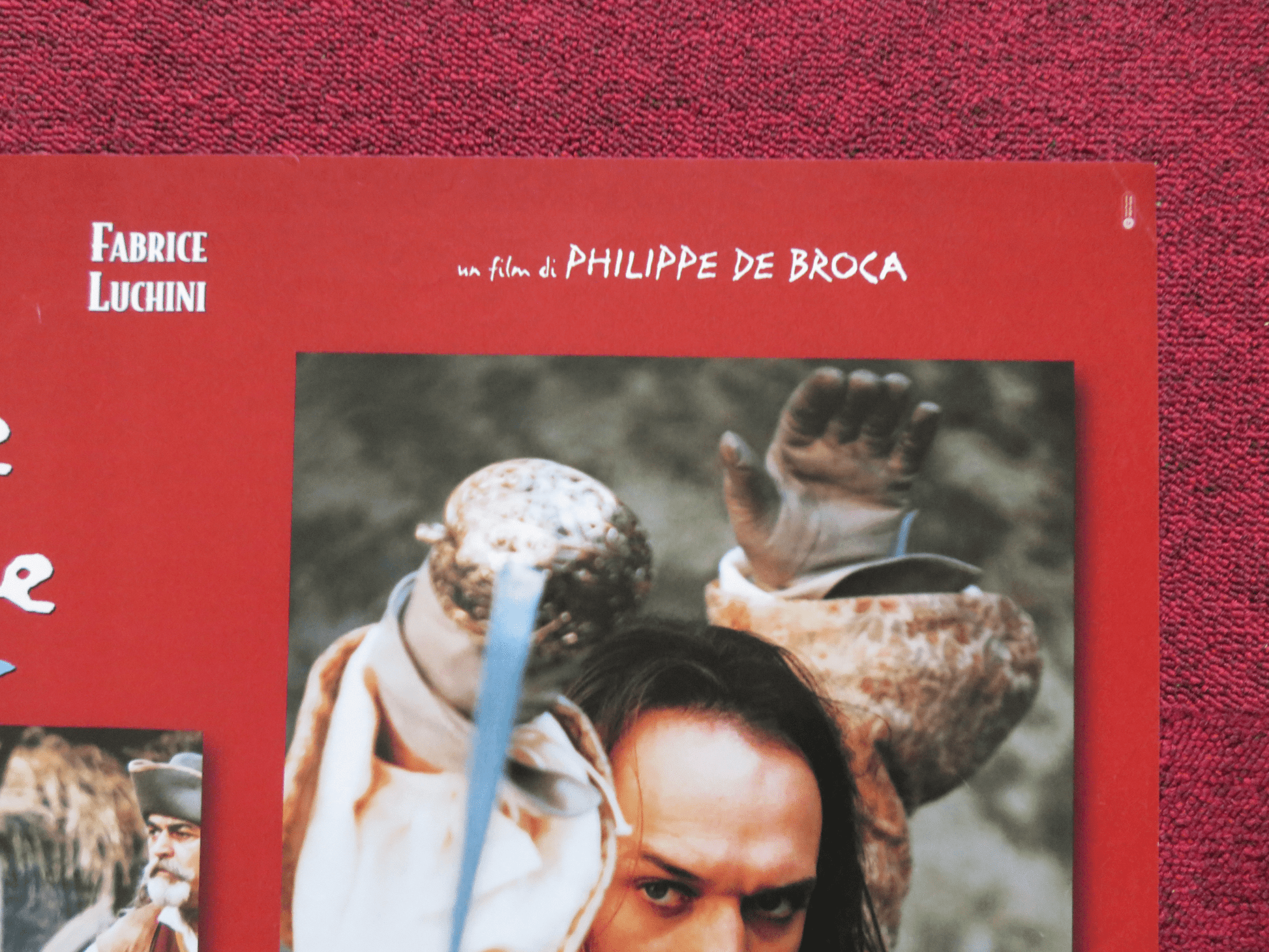 ON GUARD - A ITALIAN FOTOBUSTA POSTER VINCENT PEREZ MARIE GILLIAIN 1999 Rendezvous Cinema Movie posters