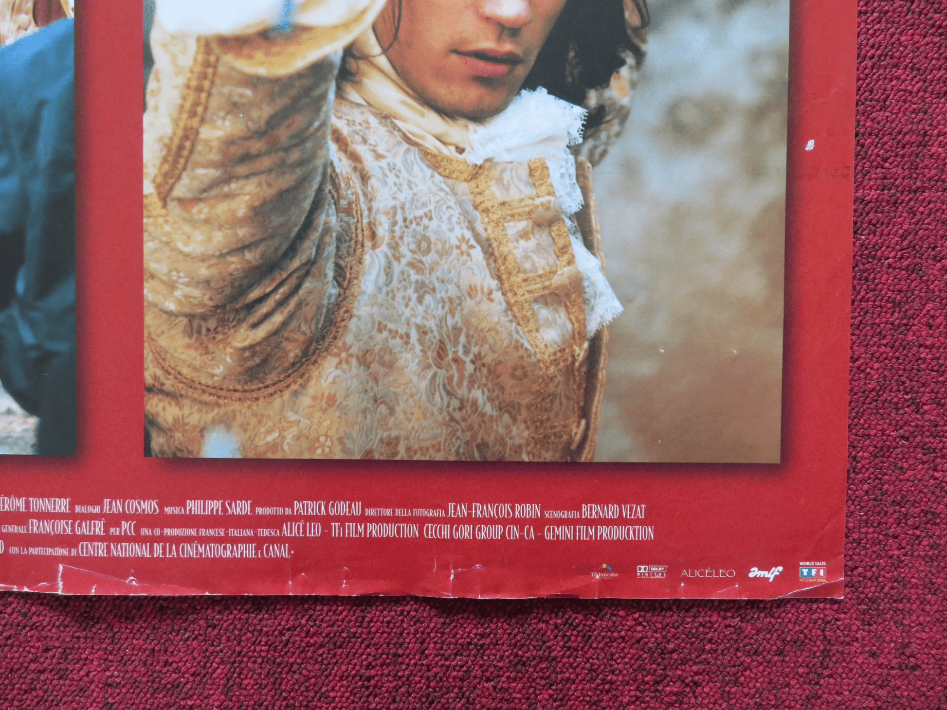 ON GUARD - A ITALIAN FOTOBUSTA POSTER VINCENT PEREZ MARIE GILLIAIN 1999 Rendezvous Cinema Movie posters