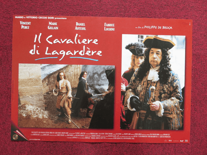 ON GUARD - B ITALIAN FOTOBUSTA POSTER VINCENT PEREZ MARIE GILLIAIN 1999 Rendezvous Cinema Movie posters