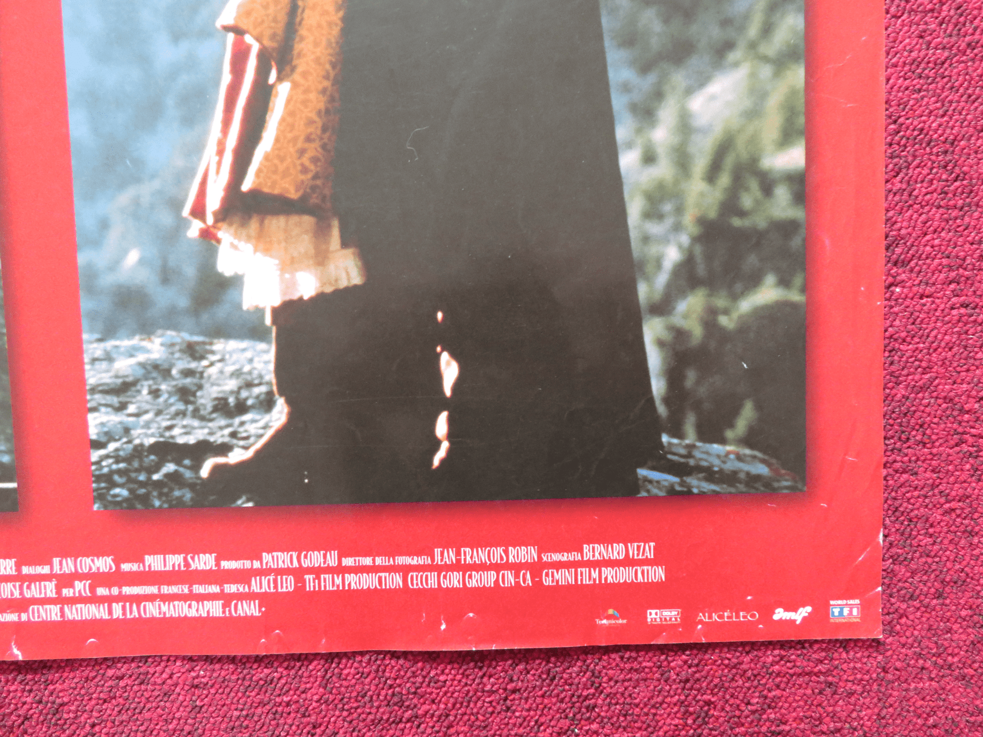 ON GUARD - C ITALIAN FOTOBUSTA POSTER VINCENT PEREZ MARIE GILLIAIN 1999 Rendezvous Cinema Movie posters