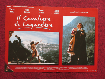 ON GUARD - C ITALIAN FOTOBUSTA POSTER VINCENT PEREZ MARIE GILLIAIN 1999 Rendezvous Cinema Movie posters