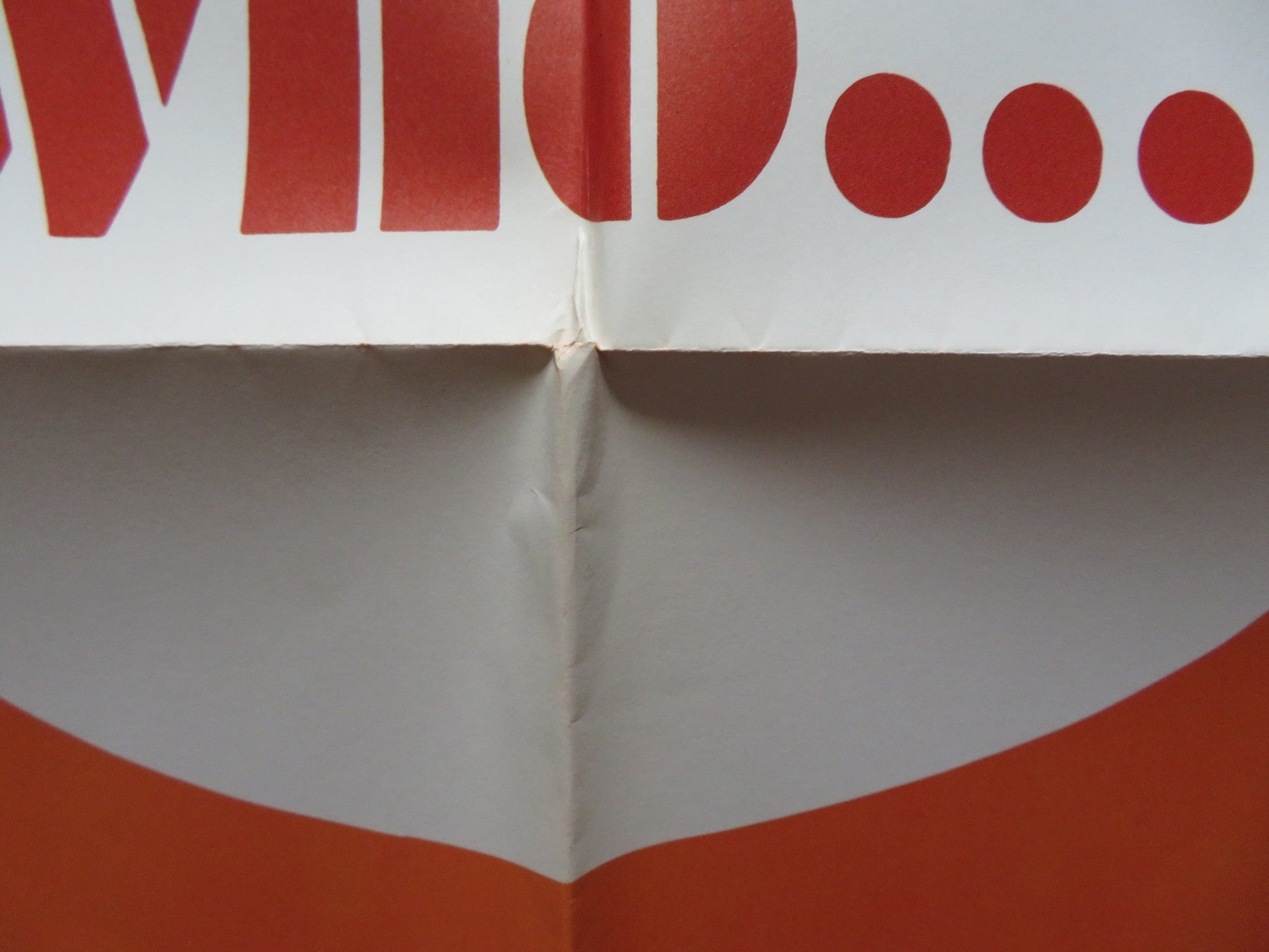 ON MY WAY TO THE CRUSADES, I MET A GIRL WHO... FOLDED US ONE SHEET POSTER 1969 Rendezvous Cinema Movie posters