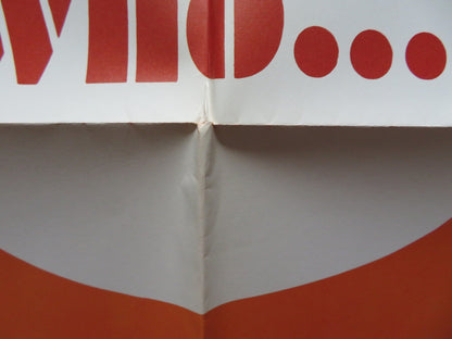 ON MY WAY TO THE CRUSADES, I MET A GIRL WHO... FOLDED US ONE SHEET POSTER 1969 Rendezvous Cinema Movie posters