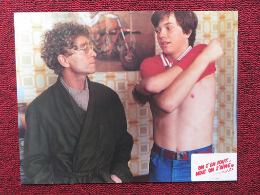 ON S'EN FOUT NOUS ON S'AIME - G FRENCH LOBBY CARD ARIEL BESSE DIDIER CLERC 1982 Rendezvous Cinema Movie posters