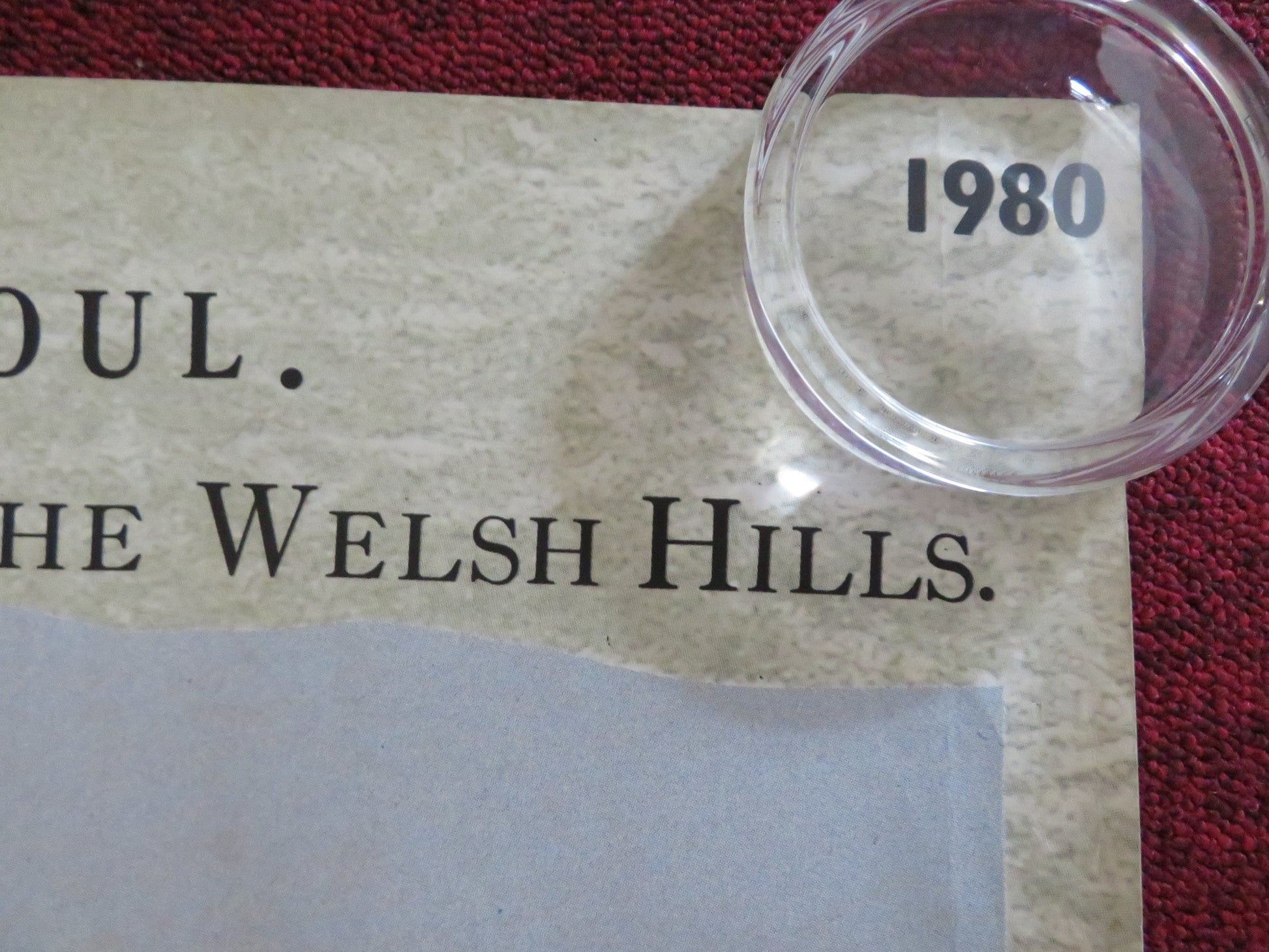 ON THE BLACK HILL UK QUAD ROLLED POSTER BOB PECK GEMMA JONES 1998 Rendezvous Cinema Movie posters