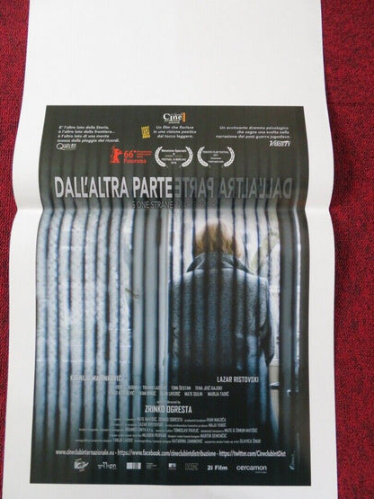 ON THE OTHER SIDE ITALIAN LOCANDINA (27.5"x13") POSTER LAZAR RISTOVSKI 2016 Movie posters
