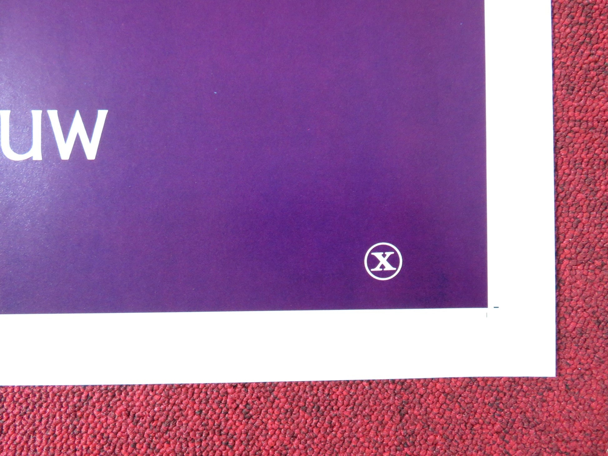 ON WHITE SATIN US TRI FOLDED ONE SHEET ROLLED POSTER SEKA LISA DE LEEUW 1980 Rendezvous Cinema Movie posters