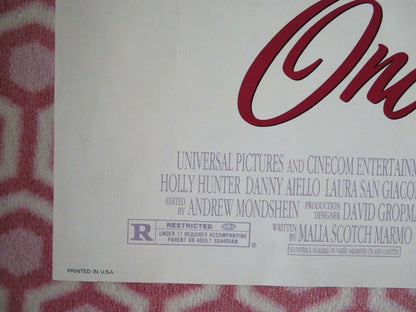 ONCE AROUND US ONE SHEET POSTER RICHARD DRETFUSS HOLLY HUNTER 1991 Rendezvous Cinema Movie posters