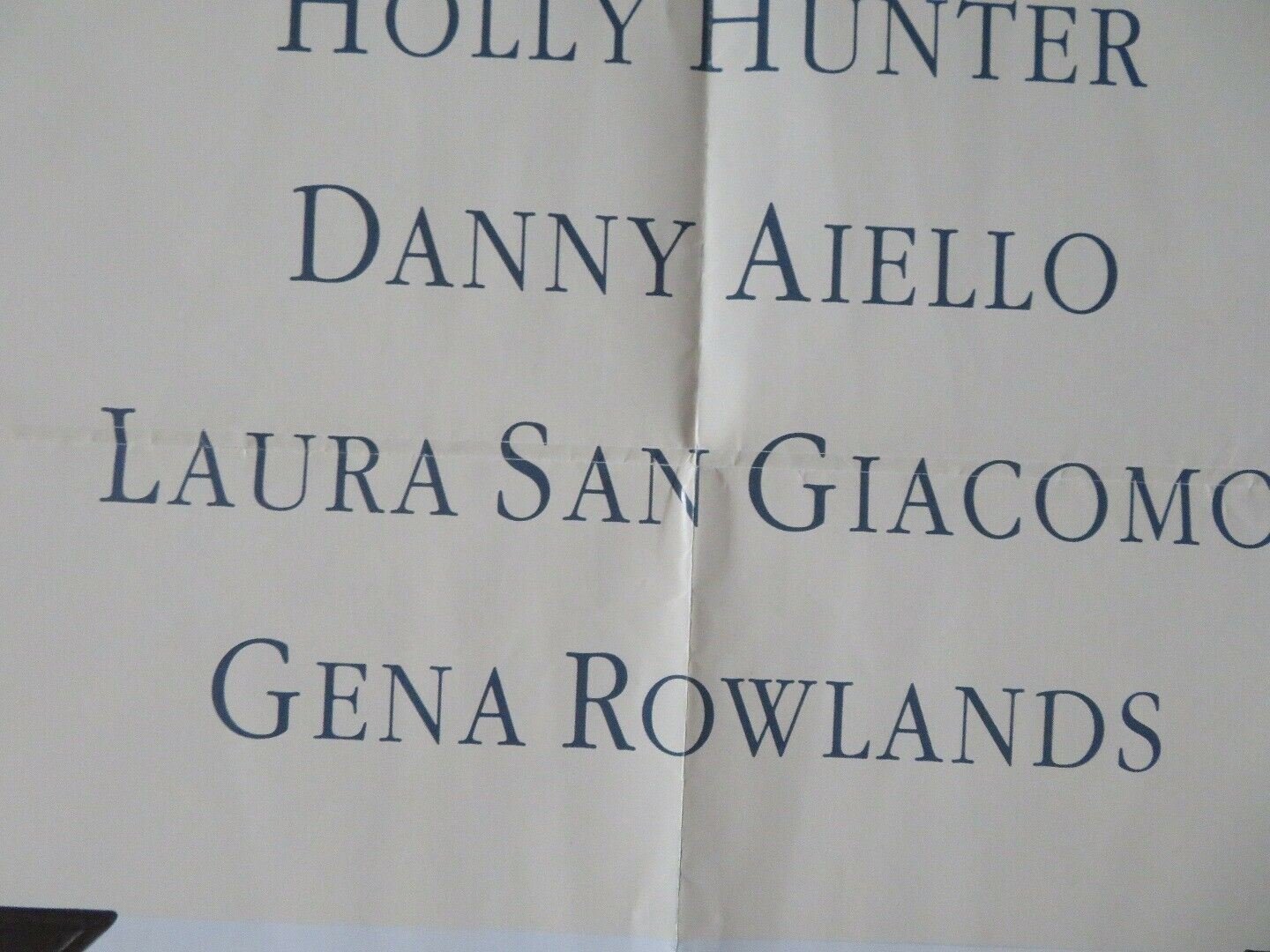 ONCE AROUND US ONE SHEET POSTER RICHARD DRETFUSS HOLLY HUNTER 1991 Rendezvous Cinema Movie posters