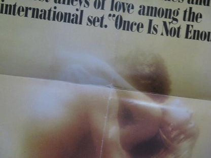 ONCE IS NOT ENOUGH US ONE SHEET POSTER KIRK DOUGLAS ALEXIS SMITH 1975 Movie posters