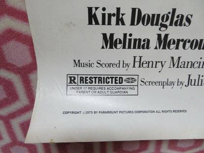 ONCE IS NOT ENOUGH US ONE SHEET POSTER KIRK DOUGLAS ALEXIS SMITH 1975 Movie posters