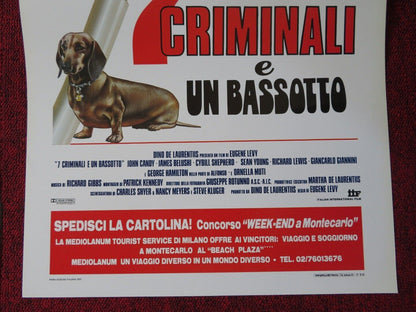 ONCE UPON A CRIME... ITALIAN LOCANDINA (27.5"x13") POSTER SEAN YOUNG 1992 Movie posters