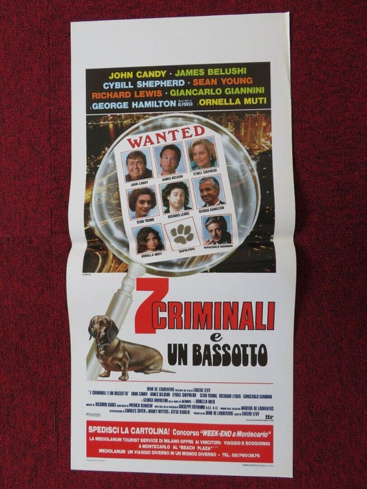 ONCE UPON A CRIME... ITALIAN LOCANDINA (27.5"x13") POSTER SEAN YOUNG 1992 Movie posters