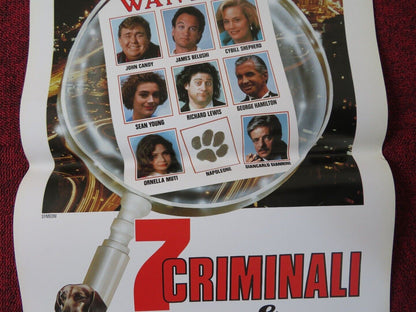ONCE UPON A CRIME... ITALIAN LOCANDINA (27.5"x13") POSTER SEAN YOUNG 1992 Movie posters