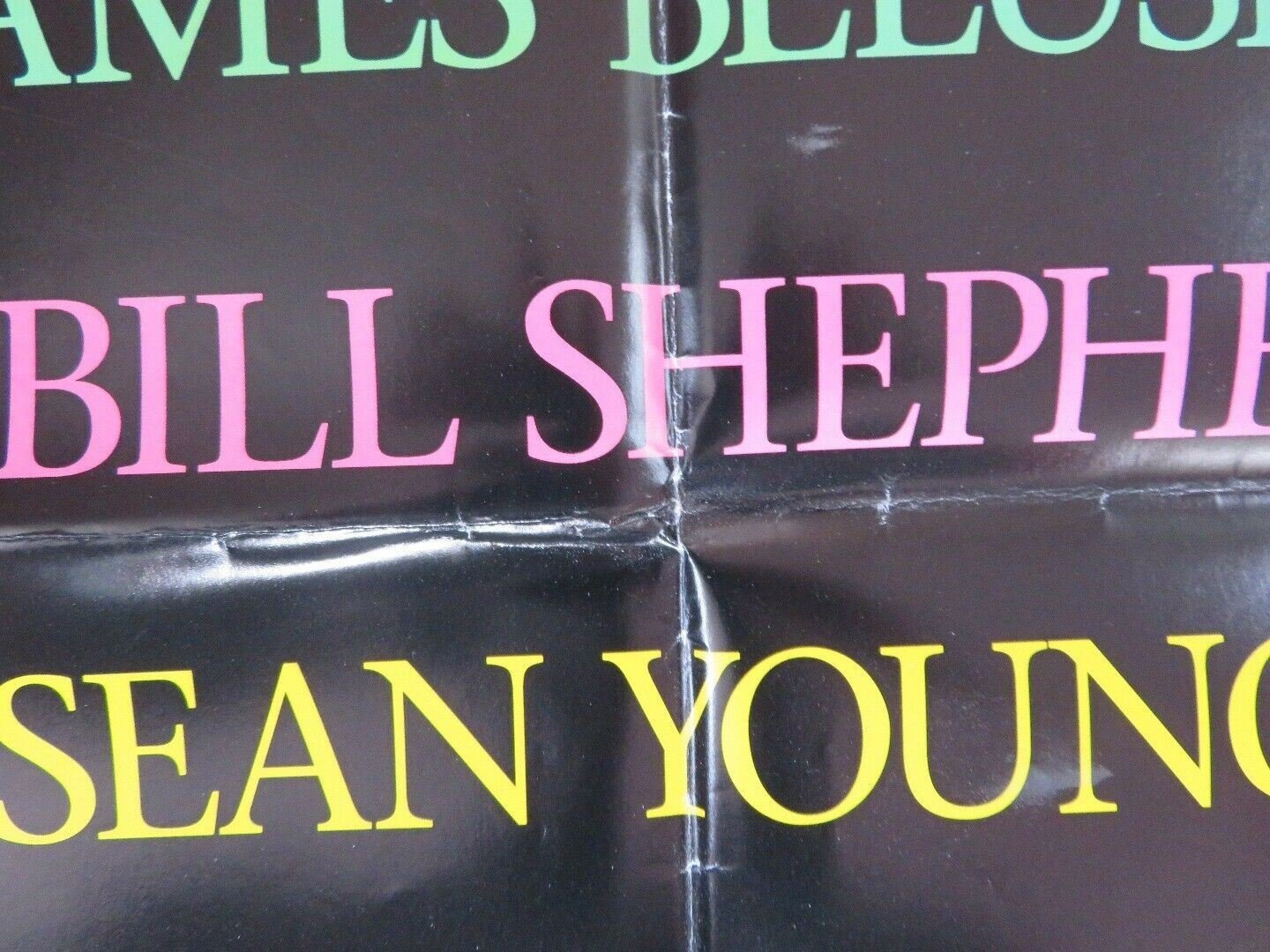 ONCE UPON A CRIME ONE SHEET FOLDED POSTER JOHN CANDY JAMES BELUSHI 1992 Movie posters