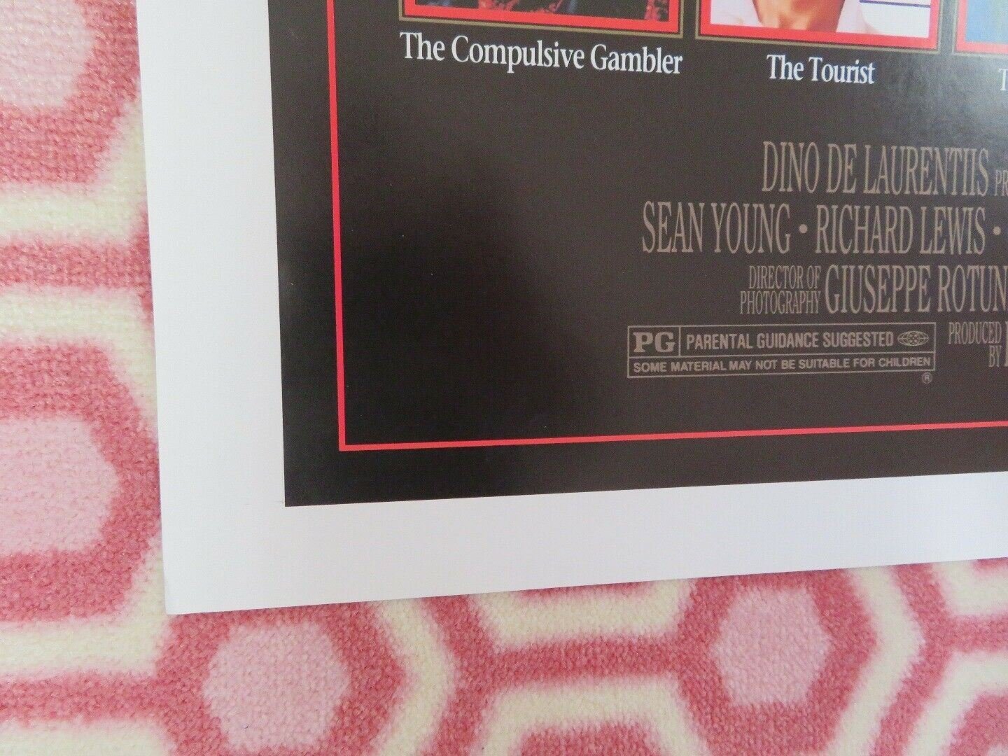 ONCE UPON A CRIME ONE SHEET FOLDED POSTER JOHN CANDY JAMES BELUSHI 1992 Movie posters