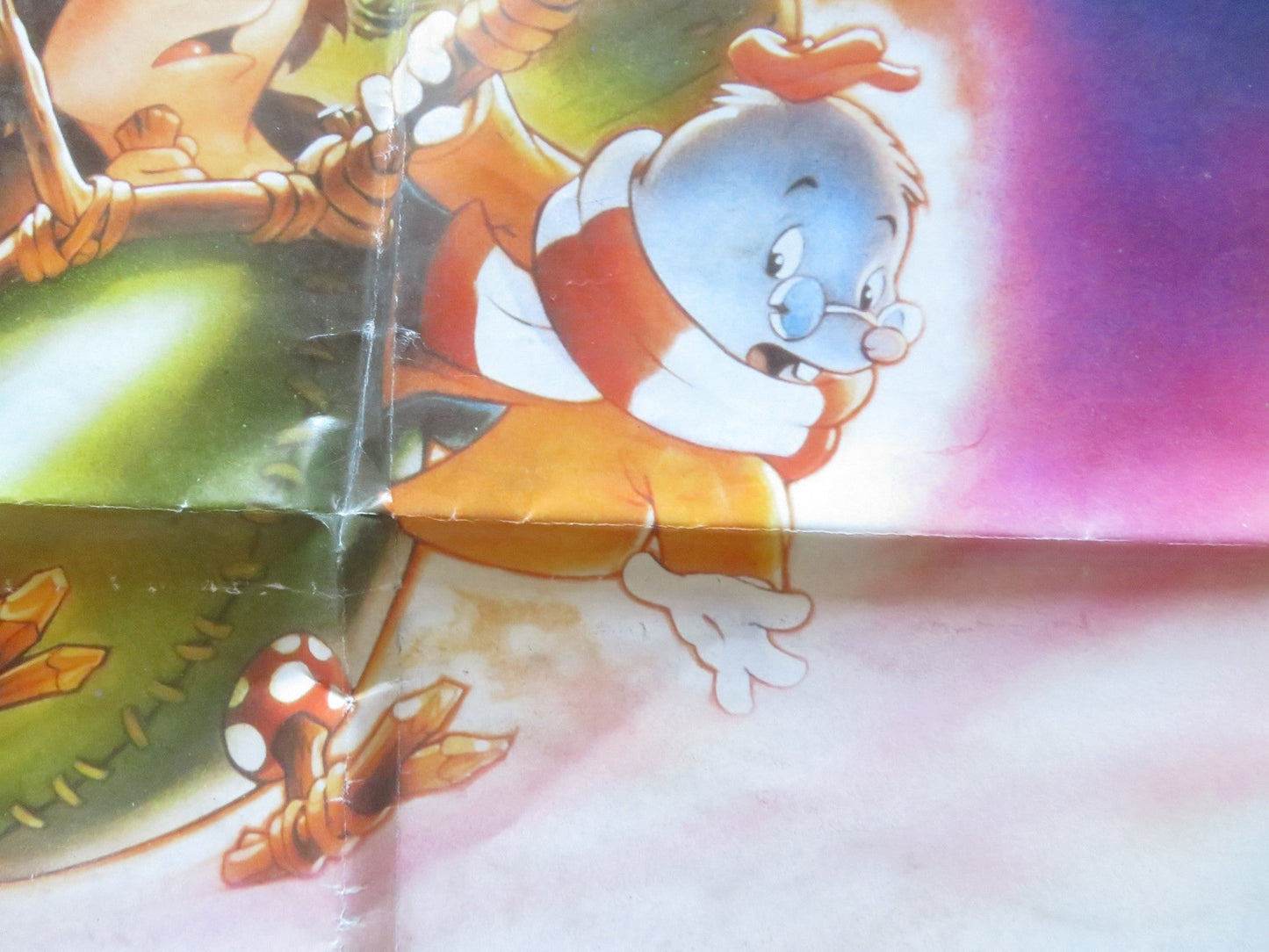 ONCE UPON A FOREST QUAD POSTER FOLDED MICHAEL CRAWFORD BEN VEREEN 1993 Rendezvous Cinema Movie posters